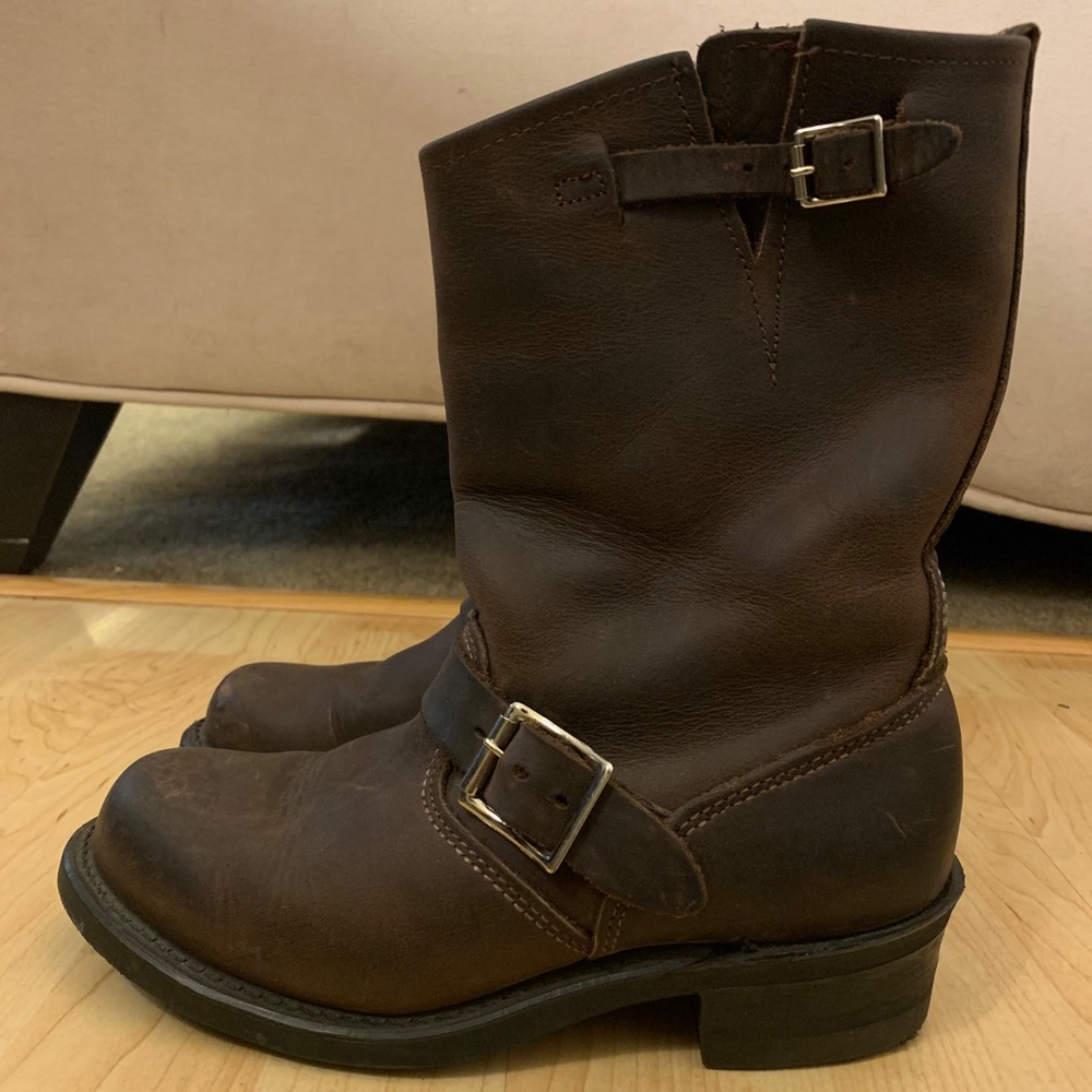 Frye Brown Leather Boots